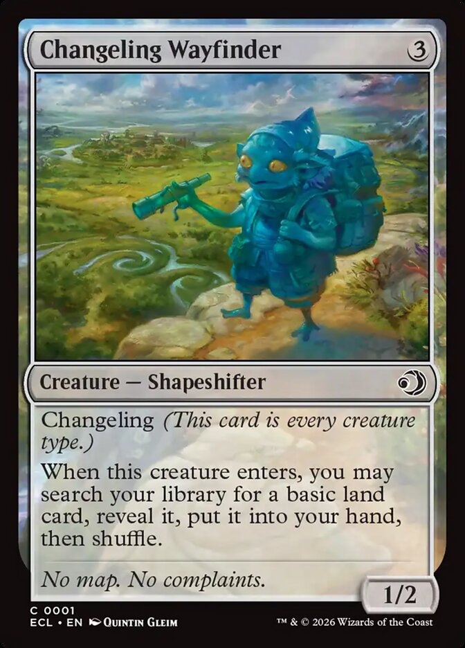 Changeling Wayfinder - Lorwyn Eclipsed