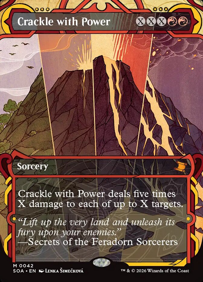 Crackle with Power - Secrets of Strixhaven Mystical Archive