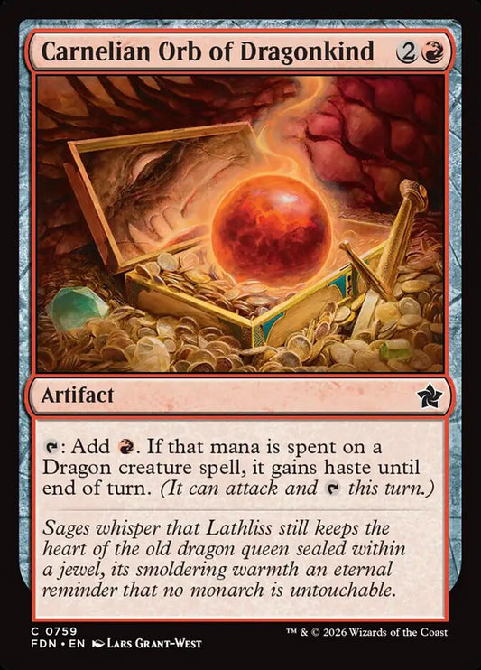Carnelian Orb of Dragonkind - Foundations