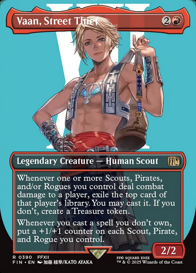 Vaan, Street Thief - Final Fantasy