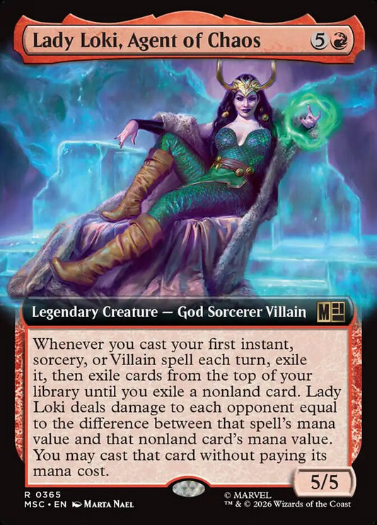 Lady Loki, Agent of Chaos - Marvel Super Heroes Commander