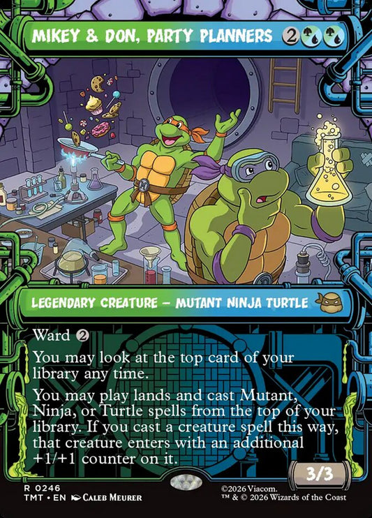Mikey & Don, Party Planners - Teenage Mutant Ninja Turtles