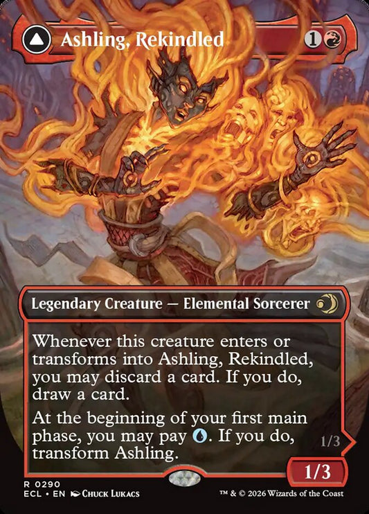 Ashling, Rekindled // Ashling, Rimebound - Lorwyn Eclipsed