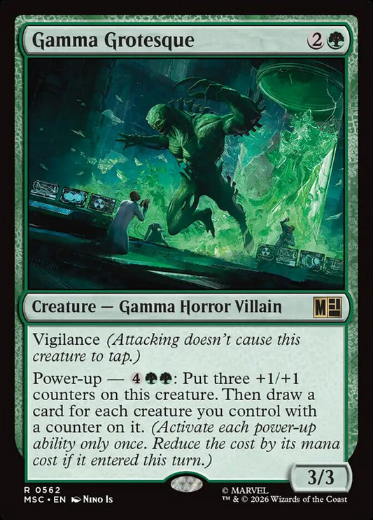 Gamma Grotesque - Marvel Super Heroes Commander