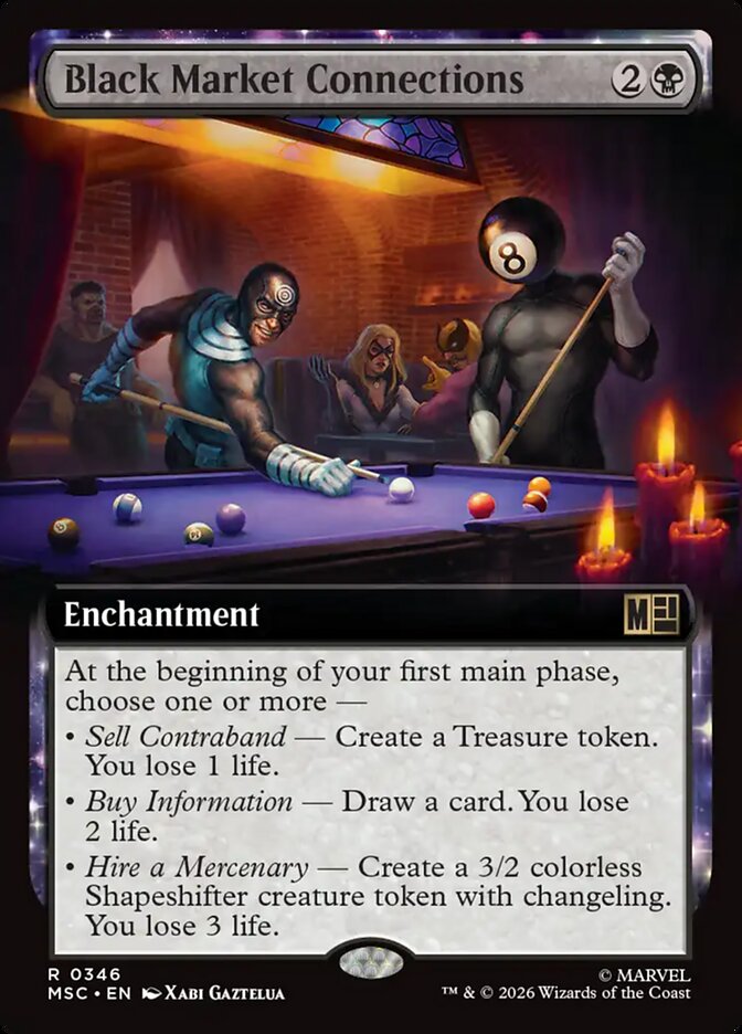 Black Market Connections - Marvel Super Heroes Commander