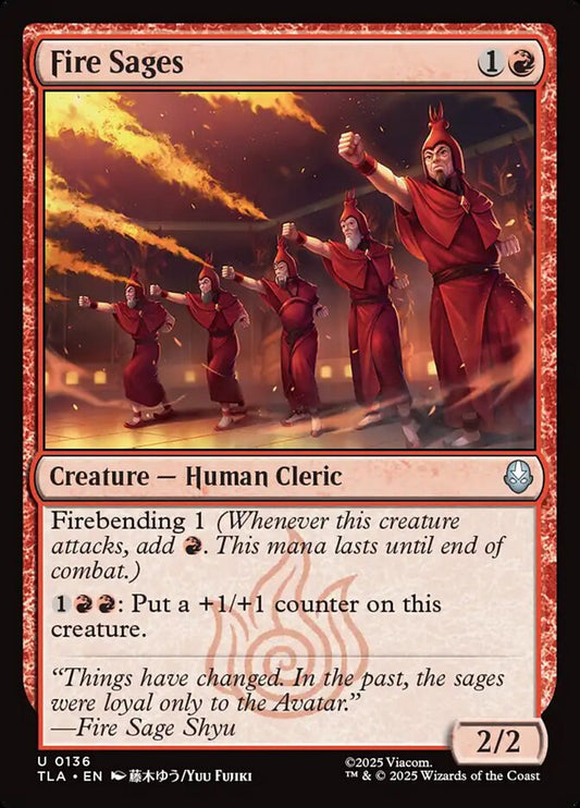Fire Sages - Avatar: The Last Airbender