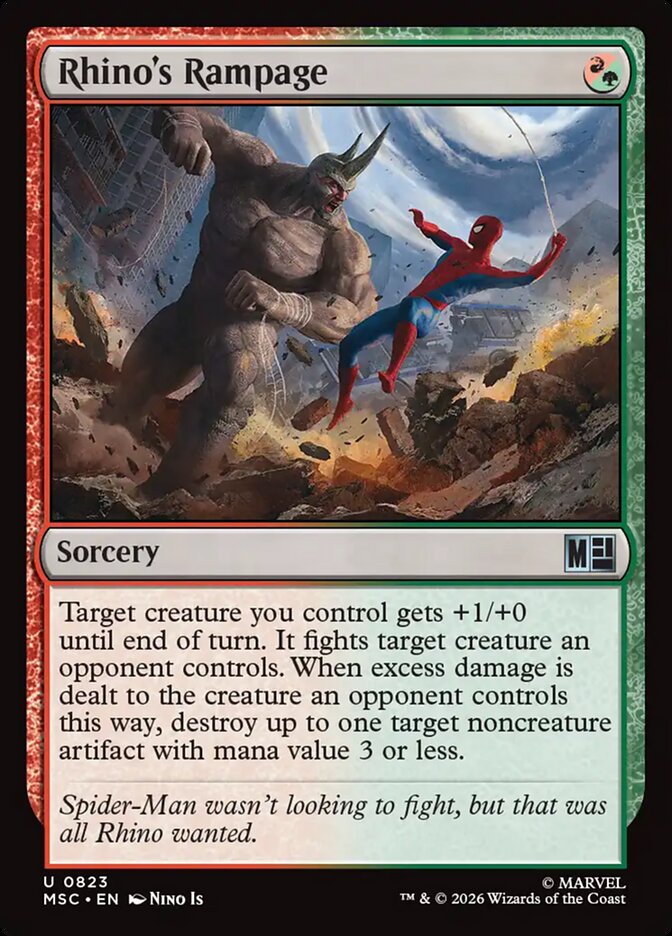 Rhino's Rampage - Marvel Super Heroes Commander
