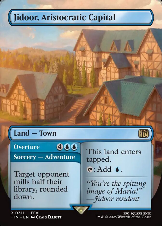 Jidoor, Aristocratic Capital // Overture - Final Fantasy