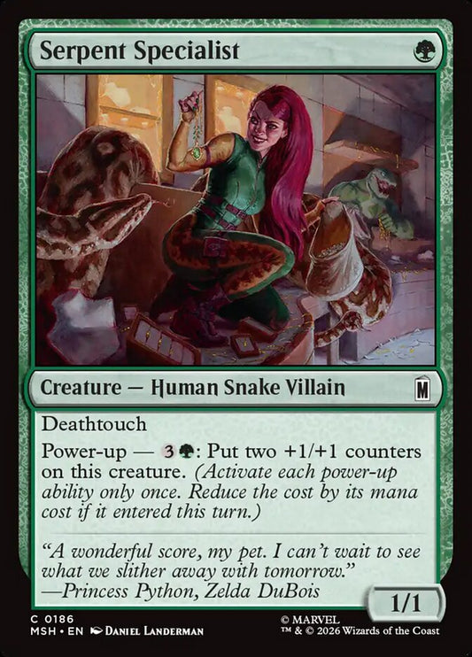 Serpent Specialist - Marvel Super Heroes