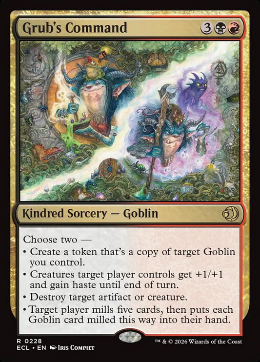 Grub's Command - Lorwyn Eclipsed