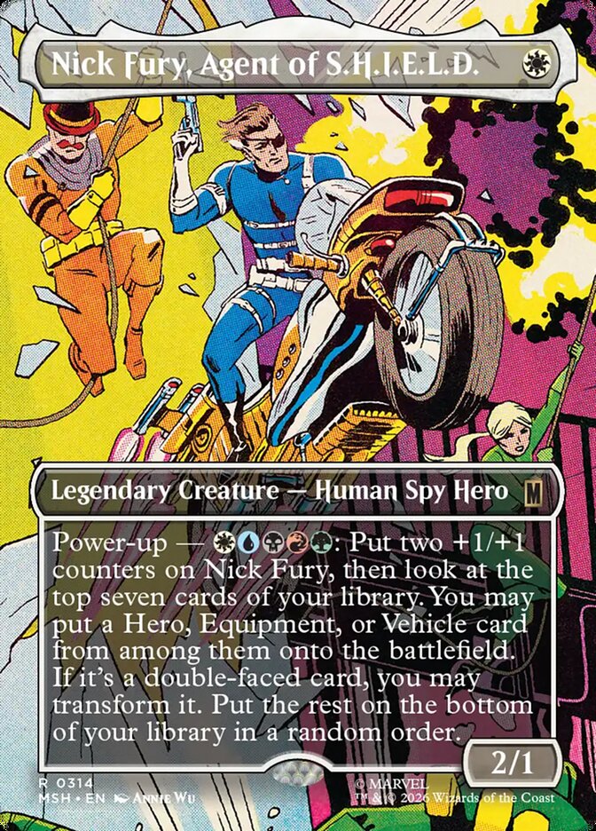 Nick Fury, Agent of S.H.I.E.L.D. - Marvel Super Heroes