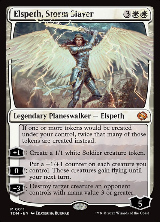 Elspeth, Storm Slayer - Tarkir: Dragonstorm