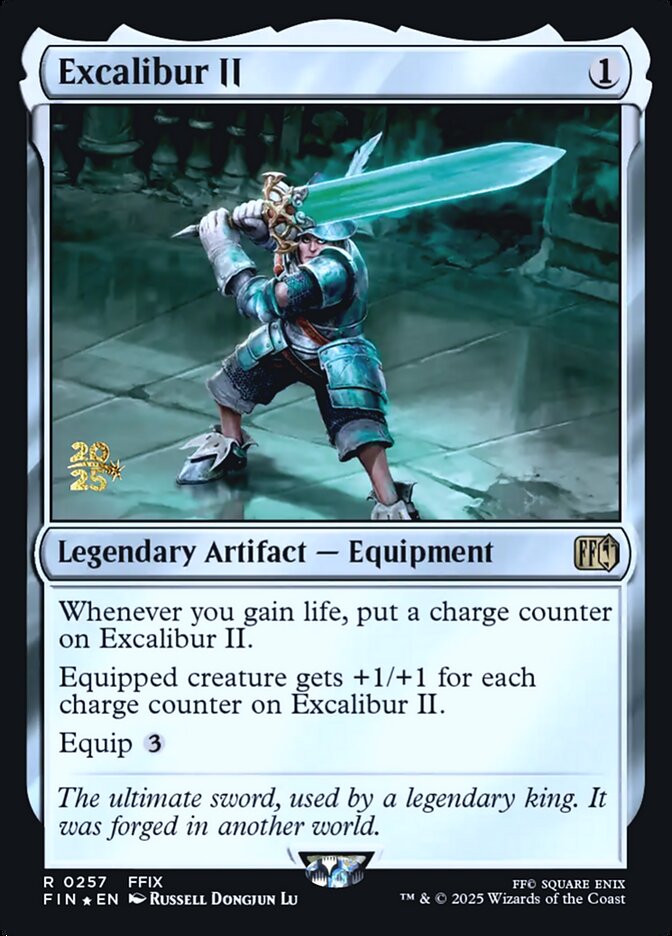 Excalibur II - Final Fantasy Promos