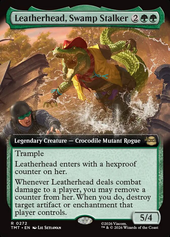 Leatherhead, Swamp Stalker - Teenage Mutant Ninja Turtles
