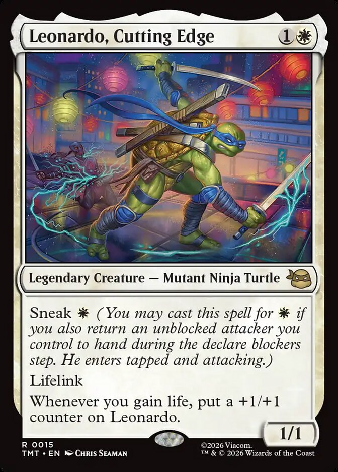 Leonardo, Cutting Edge - Teenage Mutant Ninja Turtles