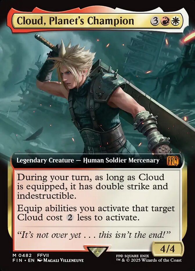 Cloud, Planet's Champion - Final Fantasy
