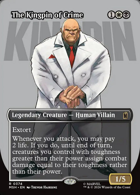 The Kingpin of Crime - Marvel Super Heroes
