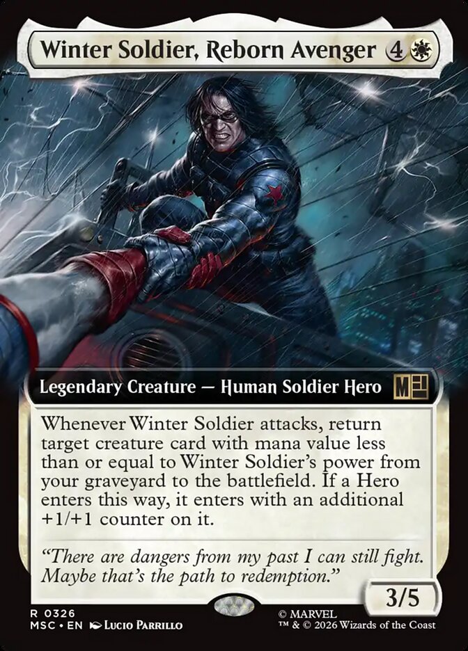Winter Soldier, Reborn Avenger - Marvel Super Heroes Commander