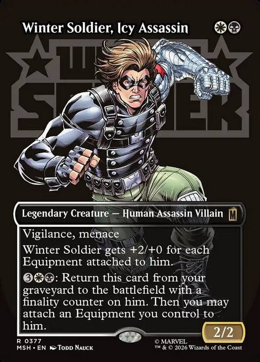 Winter Soldier, Icy Assassin - Marvel Super Heroes