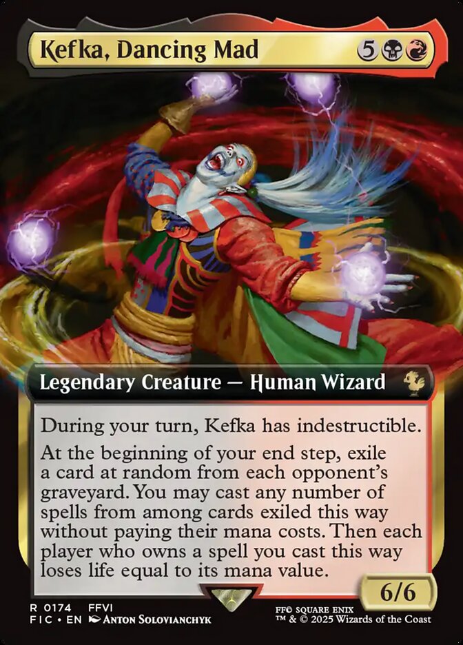 Kefka, Dancing Mad - Final Fantasy Commander