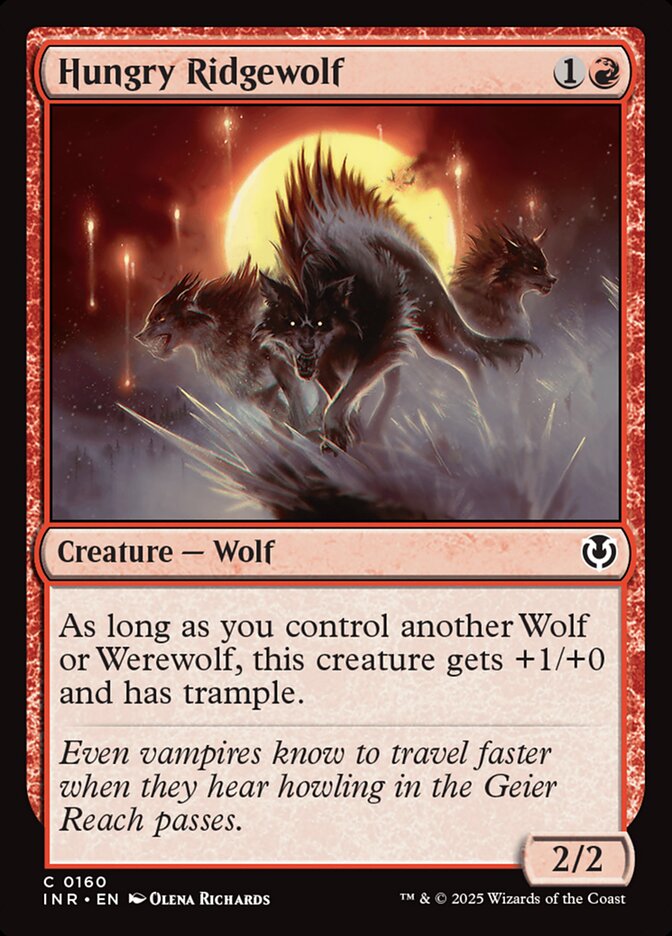 Hungry Ridgewolf - Innistrad Remastered