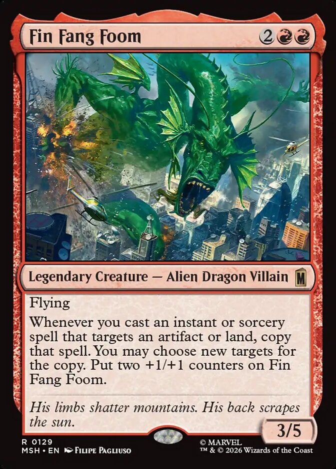 Fin Fang Foom - Marvel Super Heroes