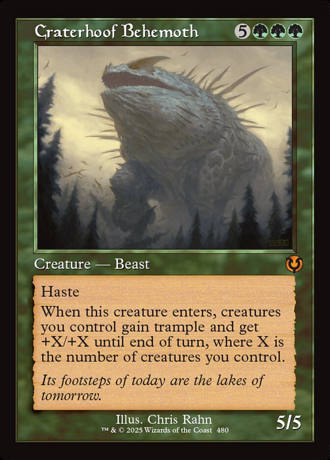Craterhoof Behemoth - Innistrad Remastered