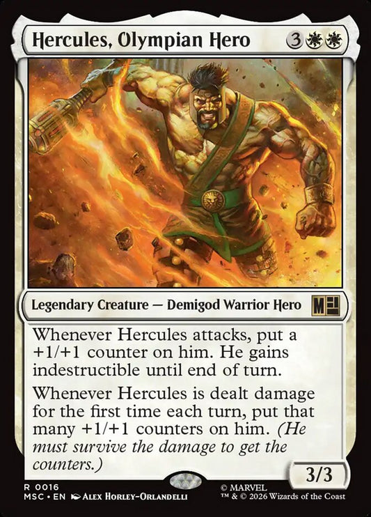 Hercules, Olympian Hero - Marvel Super Heroes Commander