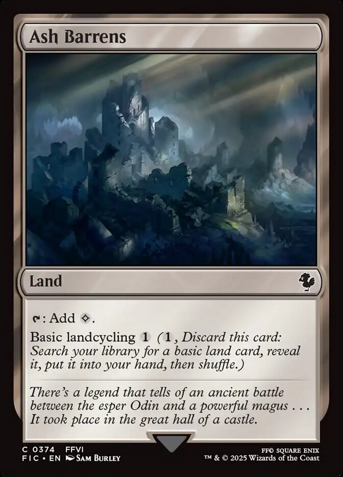 Ash Barrens - Final Fantasy Commander