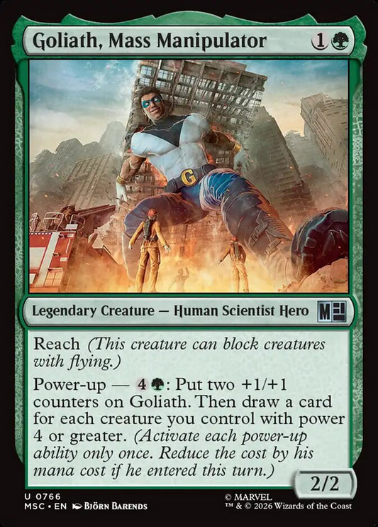 Goliath, Mass Manipulator - Marvel Super Heroes Commander