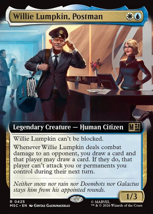 Willie Lumpkin, Postman - Marvel Super Heroes Commander