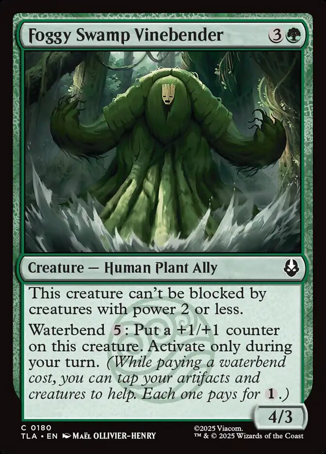 Foggy Swamp Vinebender - Avatar: The Last Airbender