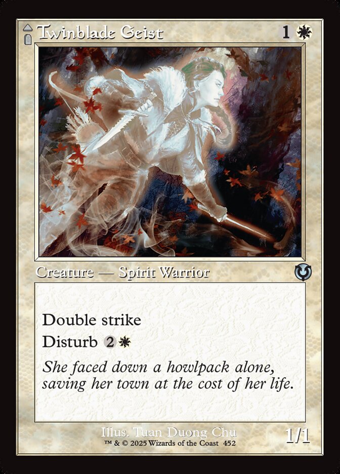 Twinblade Geist // Twinblade Invocation - Innistrad Remastered