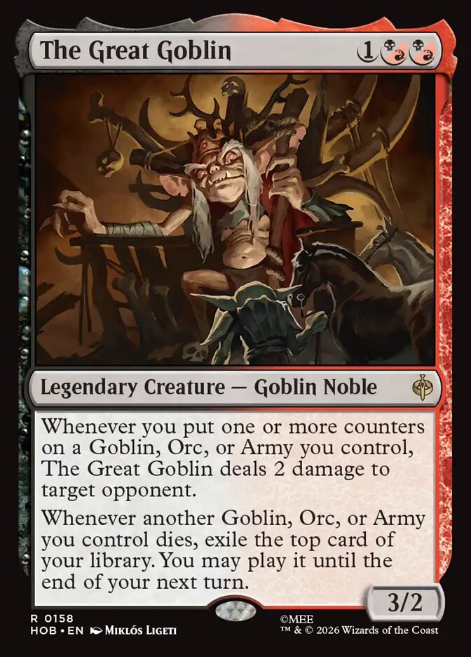 The Great Goblin - The Hobbit