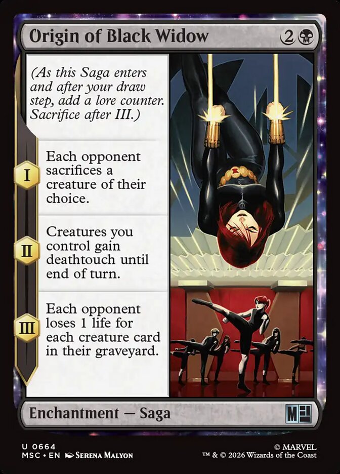 Origin of Black Widow - Marvel Super Heroes Commander