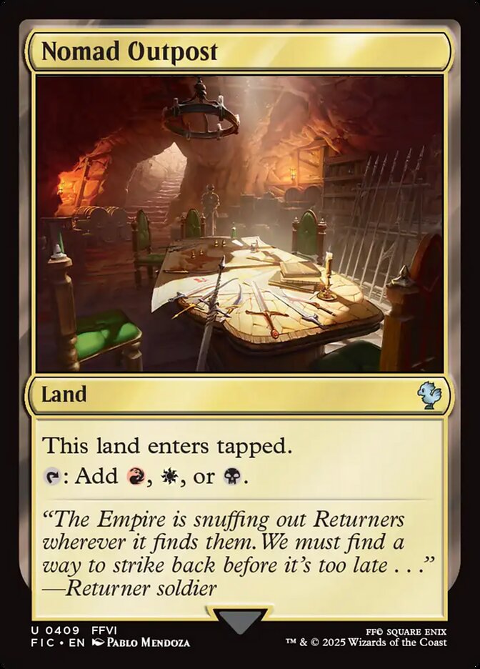 Nomad Outpost - Final Fantasy Commander
