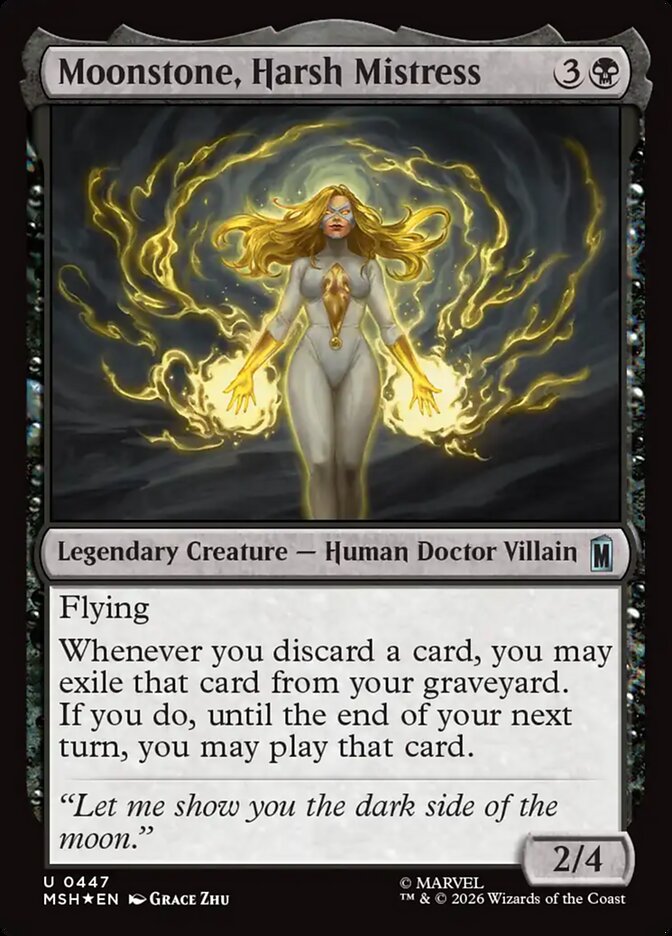 Moonstone, Harsh Mistress - Marvel Super Heroes