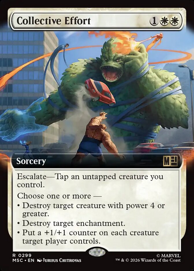 Collective Effort - Marvel Super Heroes Commander