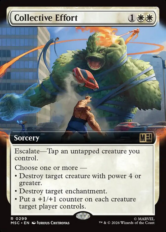Collective Effort - Marvel Super Heroes Commander