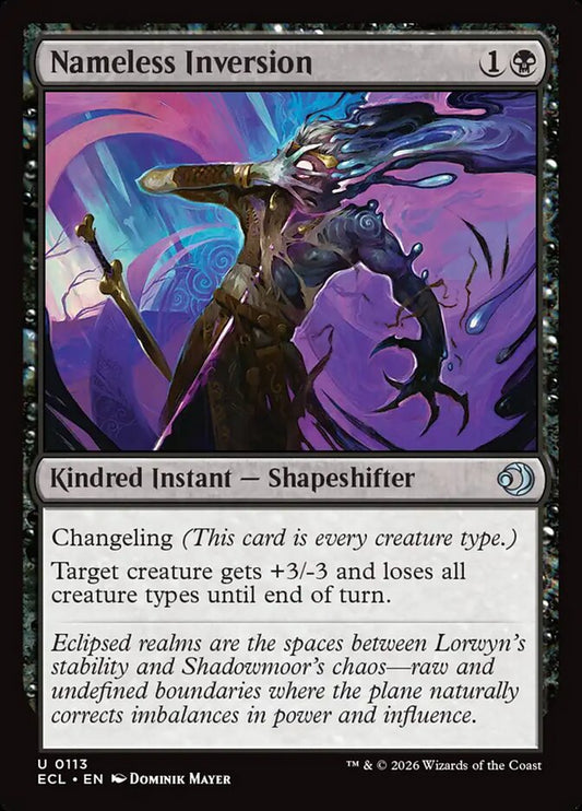 Nameless Inversion - Lorwyn Eclipsed
