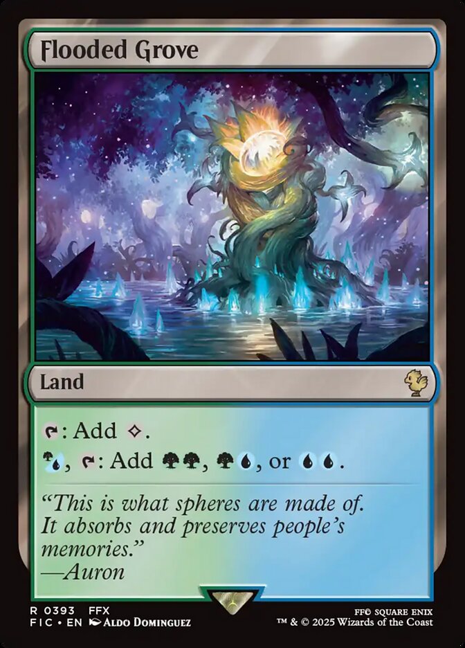 Flooded Grove - Final Fantasy Commander
