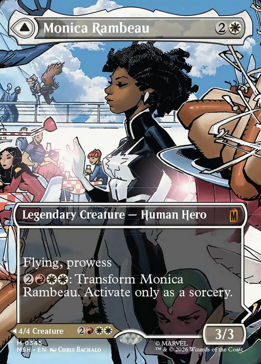 Monica Rambeau // Photon, Living Light - Marvel Super Heroes