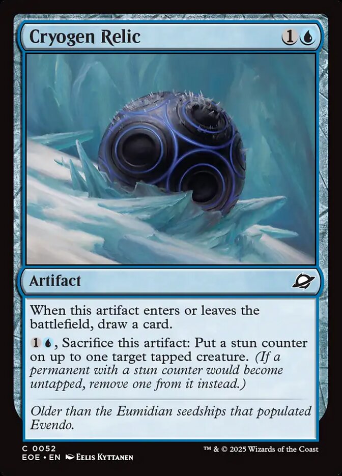 Cryogen Relic - Edge of Eternities
