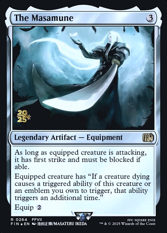 The Masamune - Final Fantasy Promos