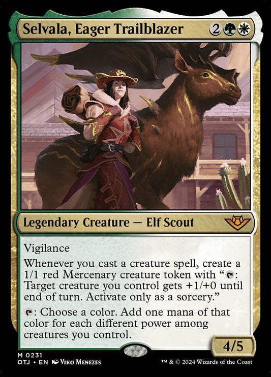 Selvala, Eager Trailblazer - Outlaws of Thunder Junction