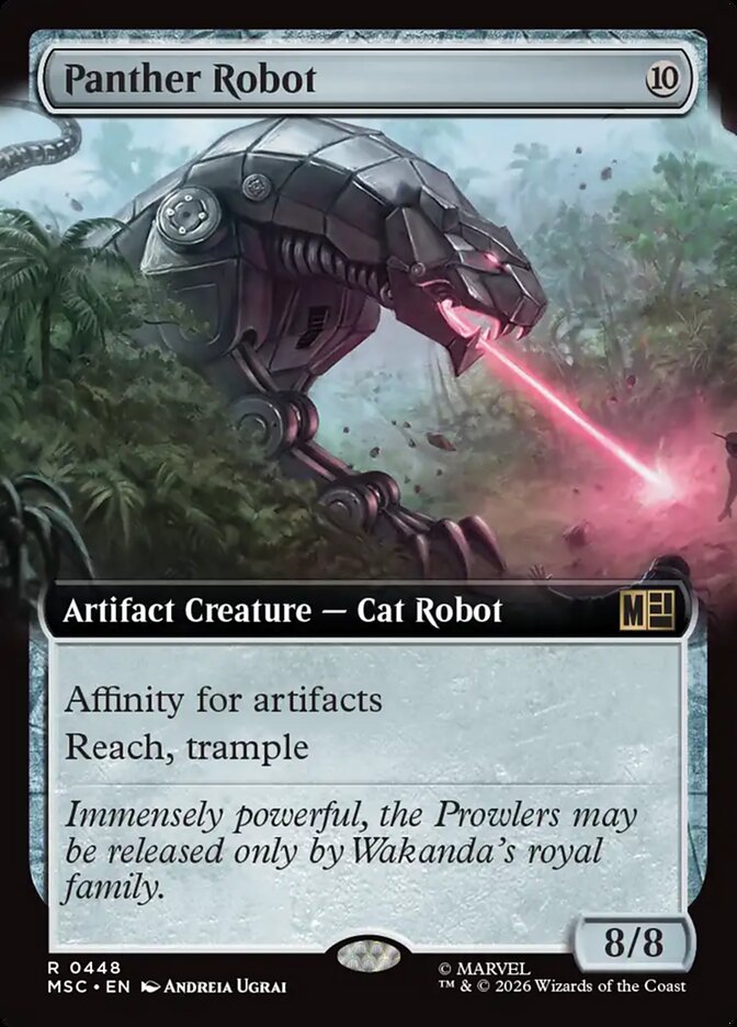 Panther Robot - Marvel Super Heroes Commander
