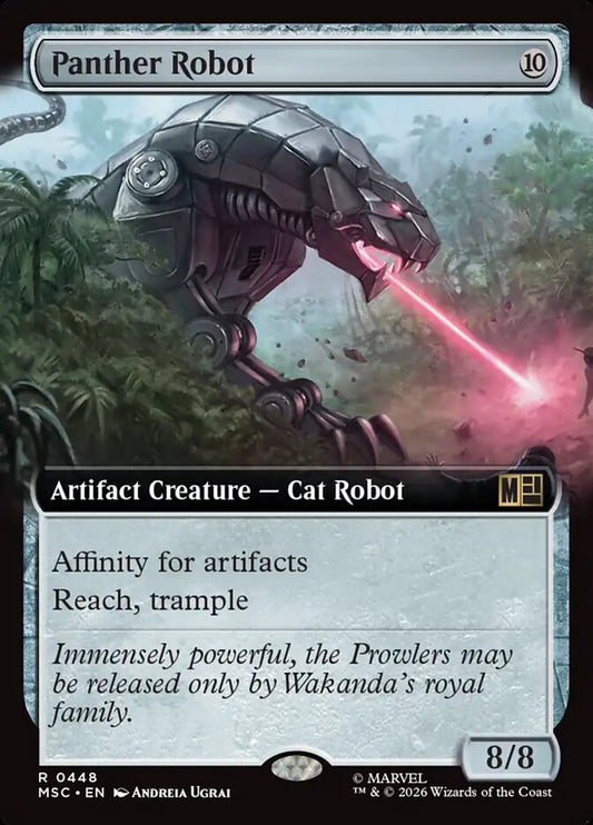 Panther Robot - Marvel Super Heroes Commander