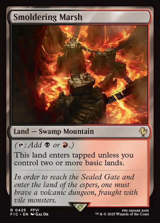 Smoldering Marsh - Final Fantasy Commander