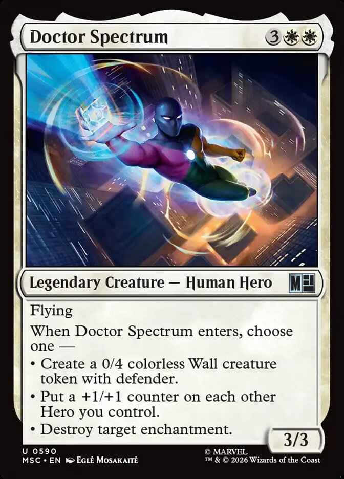 Doctor Spectrum - Marvel Super Heroes Commander
