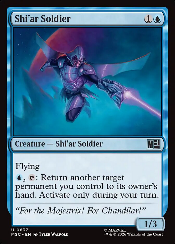 Shi'ar Soldier - Marvel Super Heroes Commander